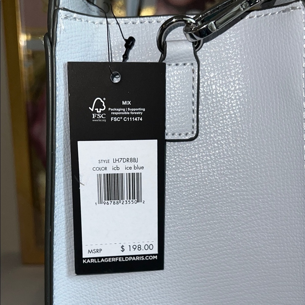 Karl Lagerfeld Crossbody Bag With A Pouch - Picture 11 of 17